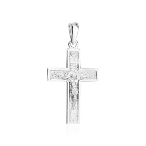 Cruce argint pandantiv DiAmanti K0119R-DIA (Argint 925‰ 2,6 g.)